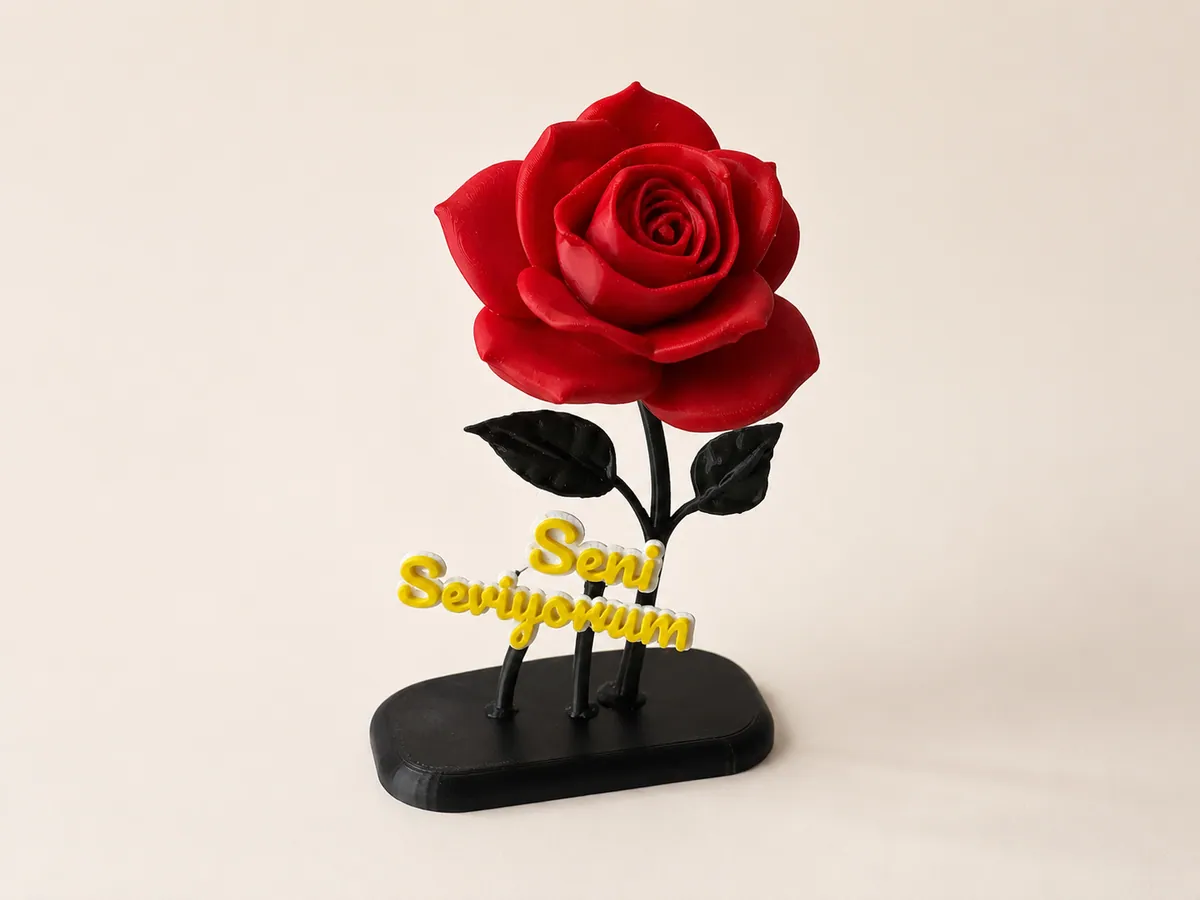 Gül Standı - SENİ SEVİYORUM Sevgililer Günü Hediyesi