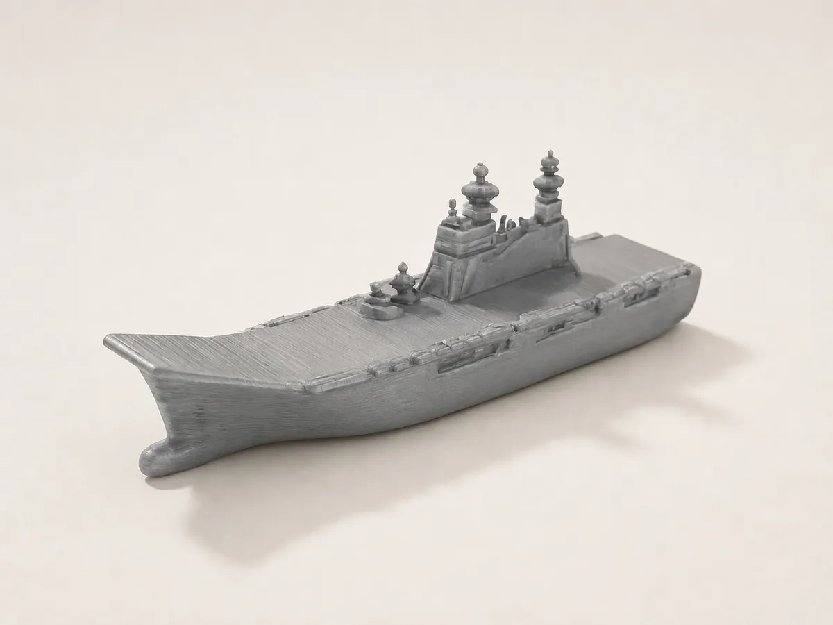 TCG Anadolu Minyatür Gemi Maketi