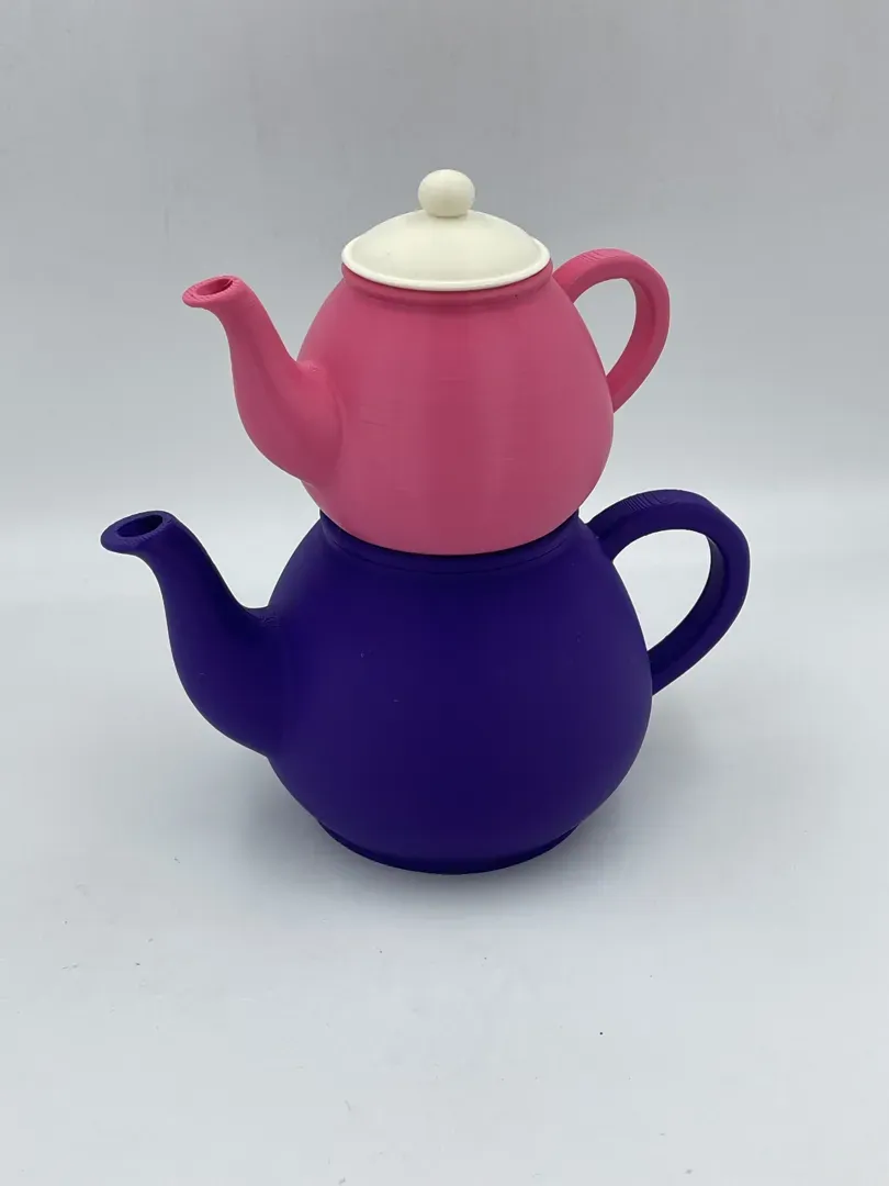 Oyuncak Çay Takımı – Çaydanlık, Demlik ve Bardaklar