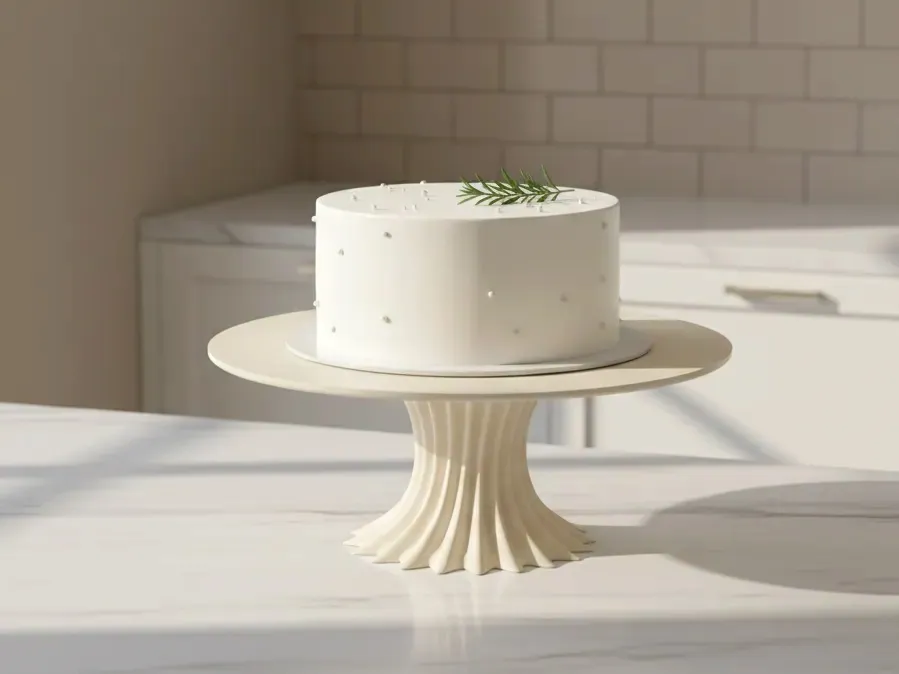 Modern Pasta Standı ve Sunum Tablası