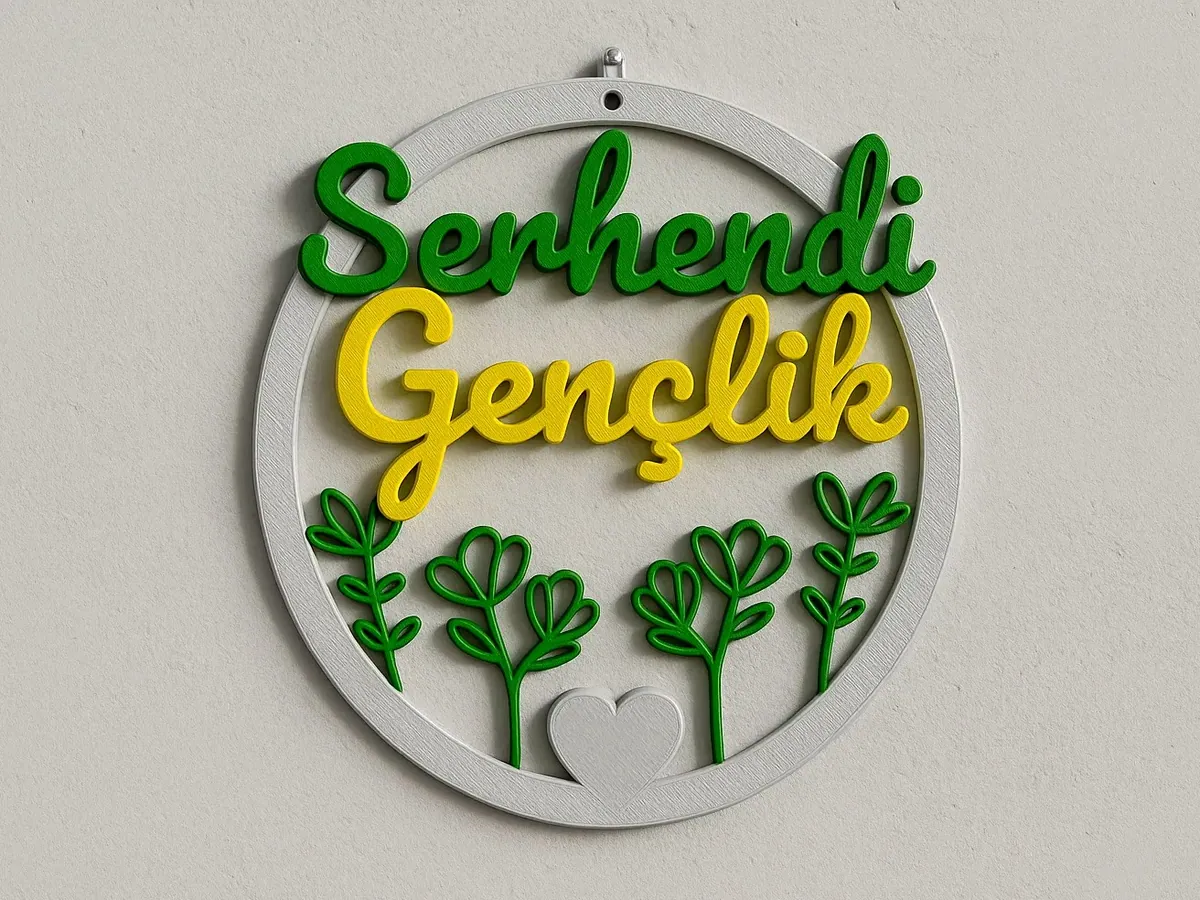 Serhendi Gençlik Kapı ve Duvar Levhası