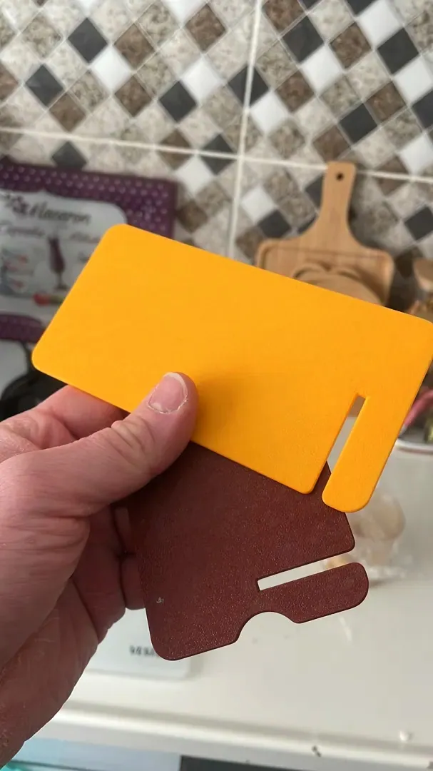 Katlanır İnce Telefon Standı – Seyahat Tipi