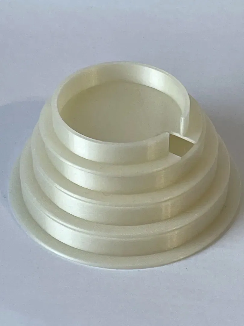 Masa Kablo Deliği Kapağı – 80 mm — gerçek baskı fotoğrafı