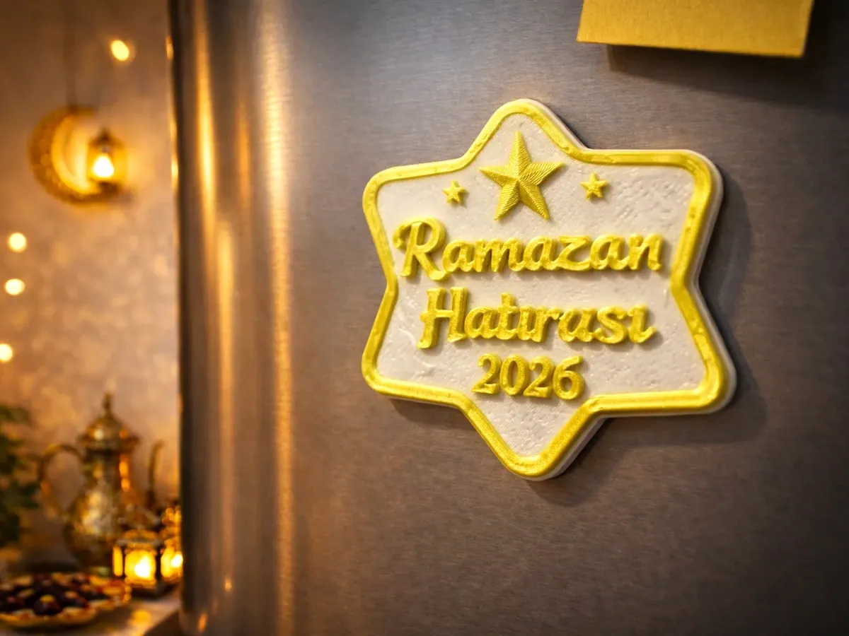 Ramazan Hatıra Magneti – Bayram Hediyeliği