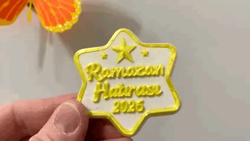 Ramazan Hatıra Magneti – Bayram Hediyeliği