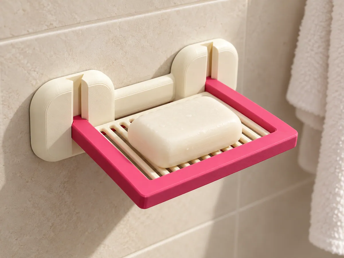 Sabunluk Seti – Delmeden Banyo Duvarına