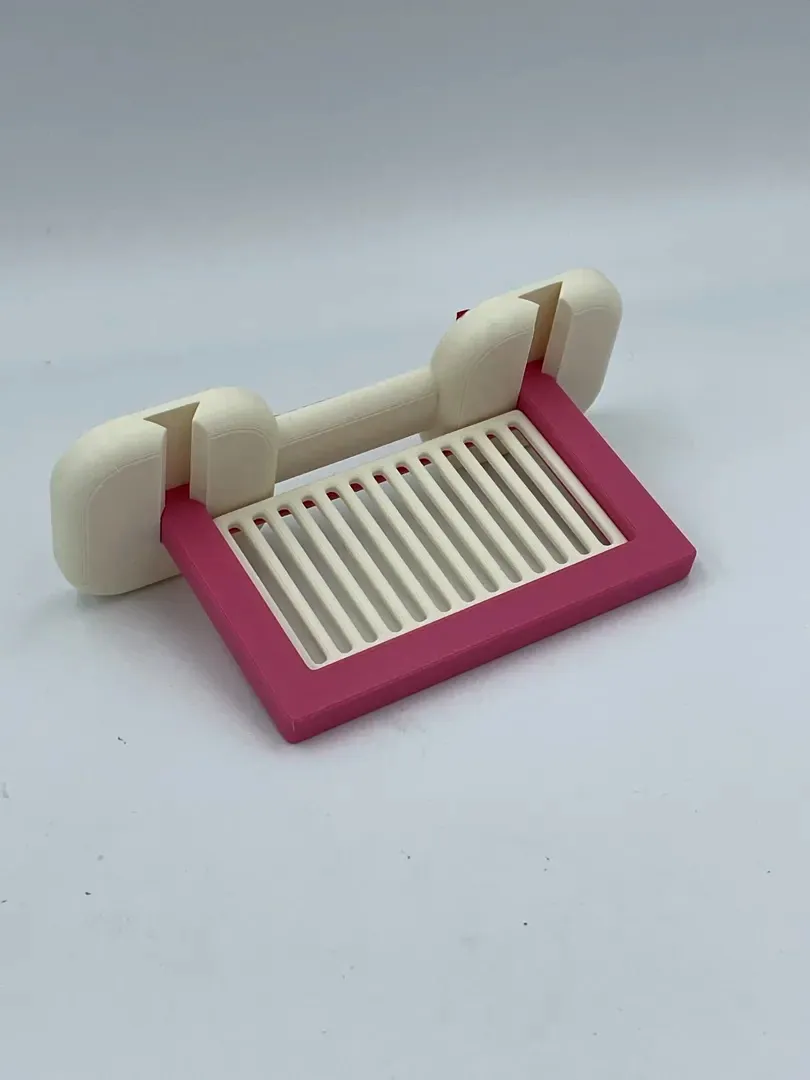 Sabunluk Seti – Delmeden Banyo Duvarına — gerçek baskı fotoğrafı