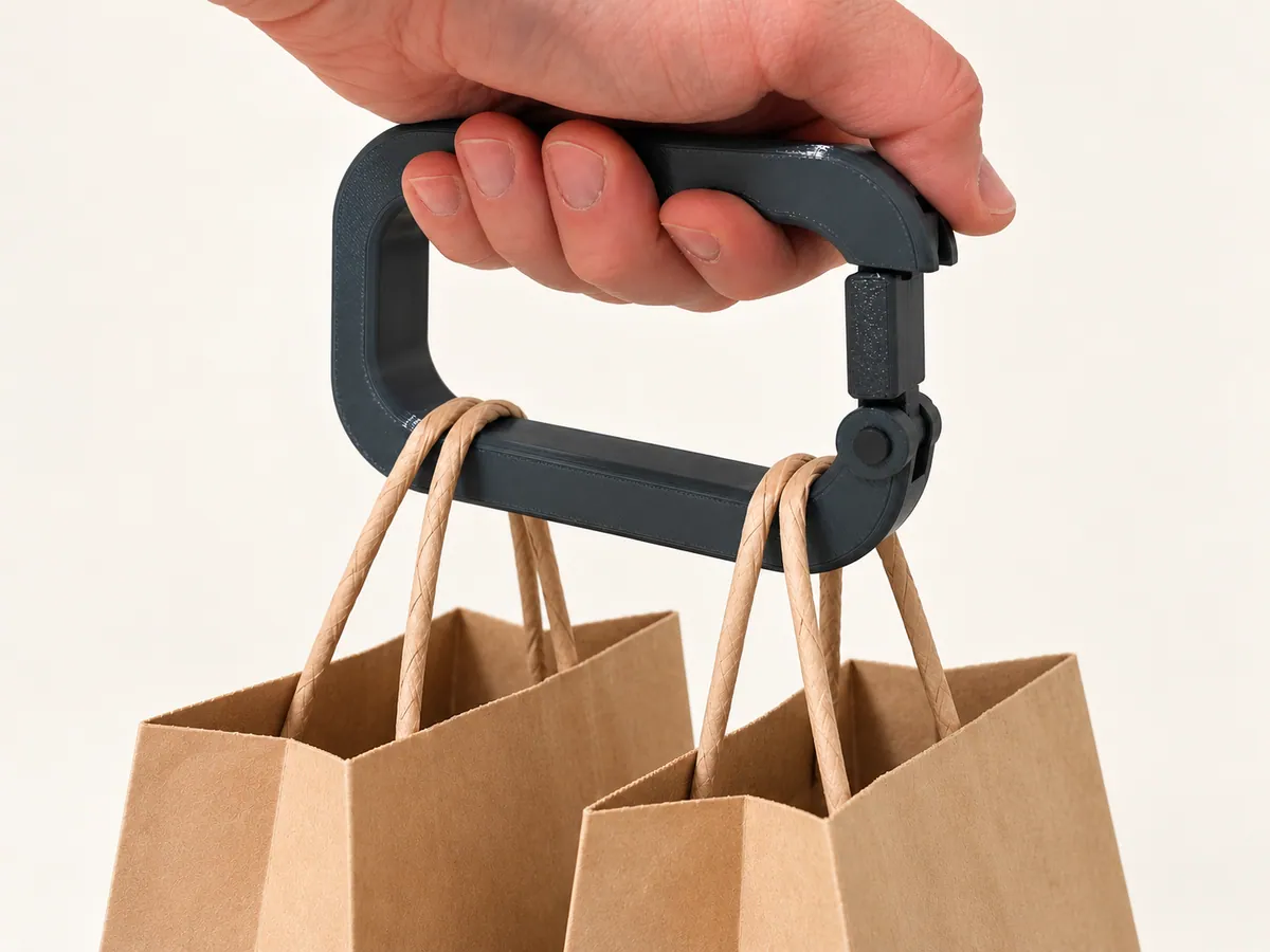 KAVRA Kilitli Poşet Taşıma Sapı